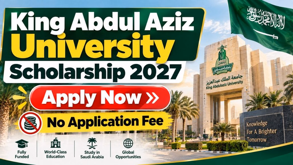 King Abdul Aziz University Scholarship 2027